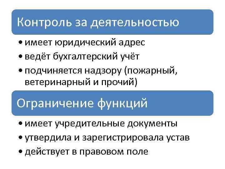Обязанности предприятия как юридического лица перед государством