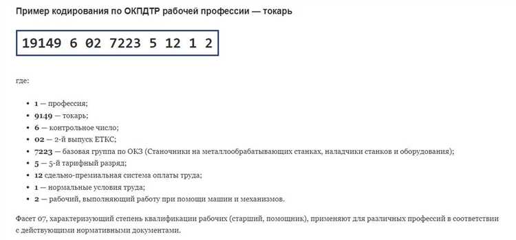 Как расшифровать код профессии по ОКПДТР