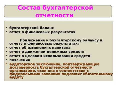 Какие организации по закону обязаны представлять промежуточную отчетность