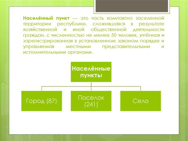 Как правильно указывать район и населенный пункт в документах