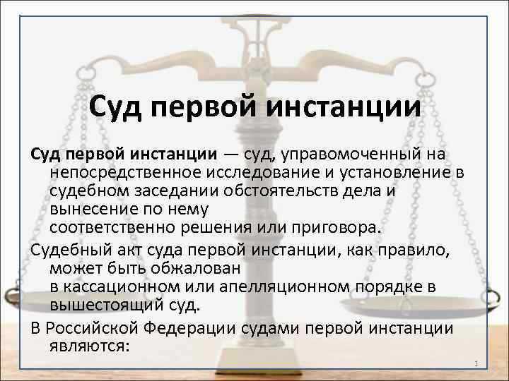 Роль судьи в процессе единоличного рассмотрения дела