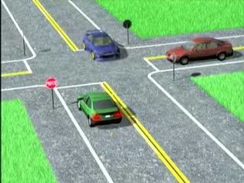 Регулируемый и нерегулируемый перекресток как отличить Регулируемый и нерегулируемый перекресток как отличить