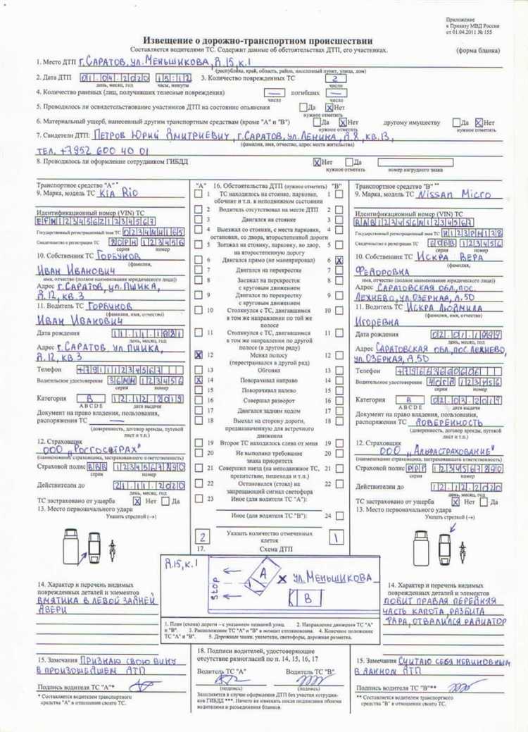 Сроки подачи европротокола в РЕСО и последствия их нарушения