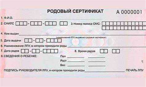 Где можно получить родовой сертификат