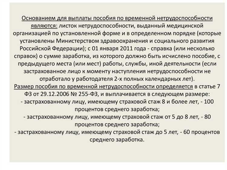 Роль выявленных нарушений в оформлении больничного листа при пересчете пособия