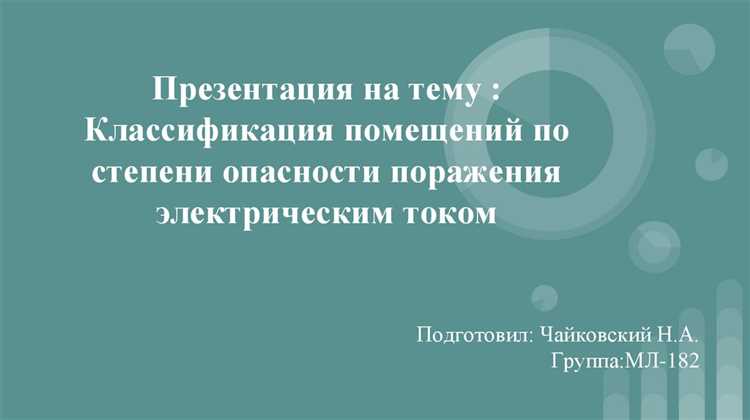 Как классифицируются помещения в отношении опасности поражения людей электрическим током
