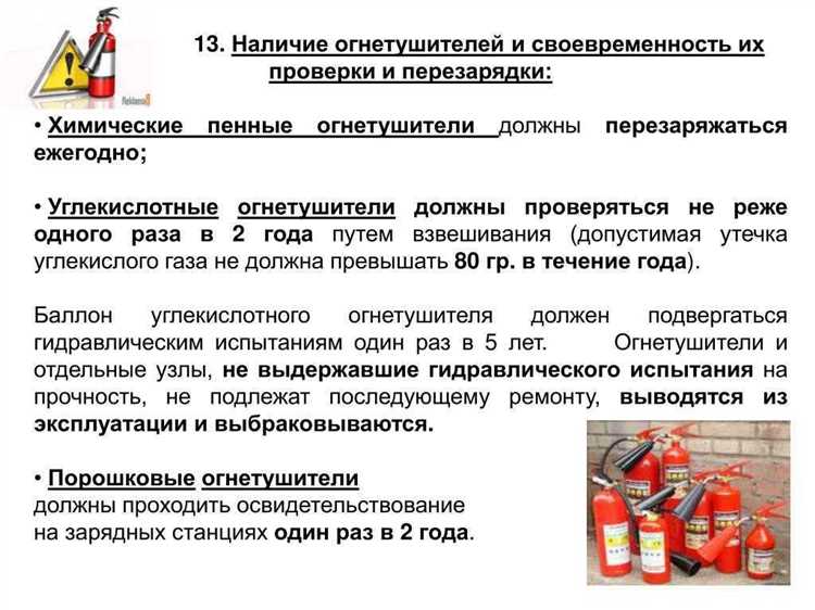 Процедура оформления акта списания огнетушителей