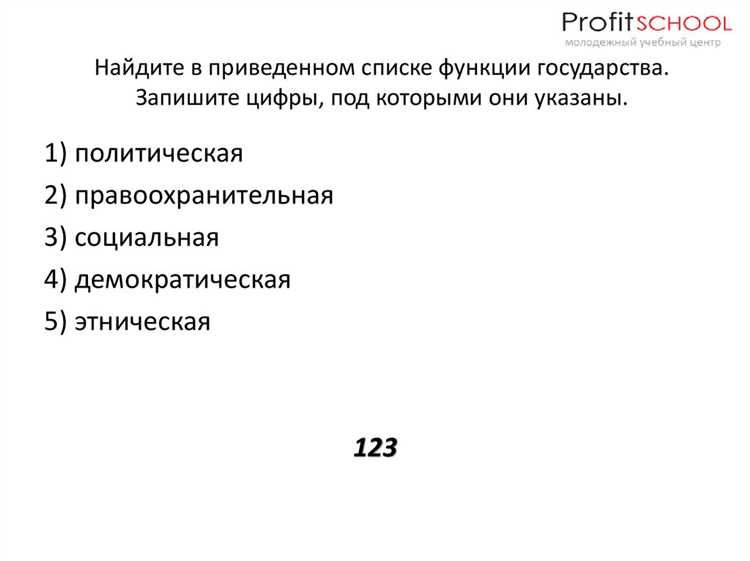 Государственные функции в области международных отношений