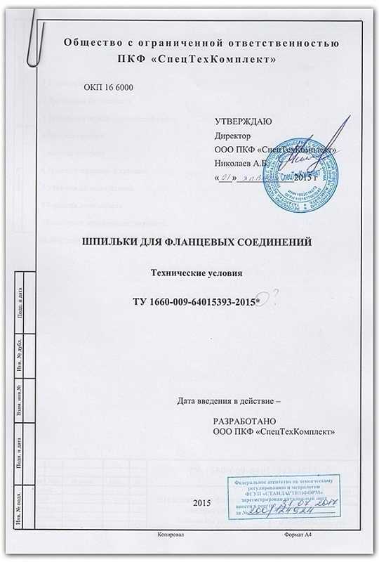 Какие документы и данные необходимы для установления срока действия