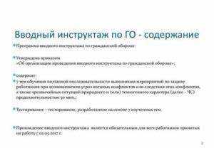 Кто проводит вводный инструктаж по го