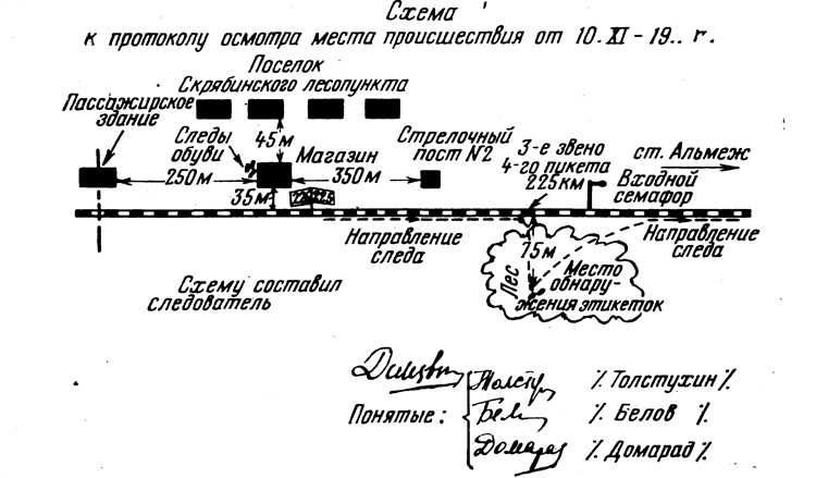 Интервью с очевидцами и сбор показаний