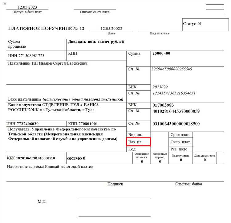 Правила заполнения наименования юридического лица в платежных документах