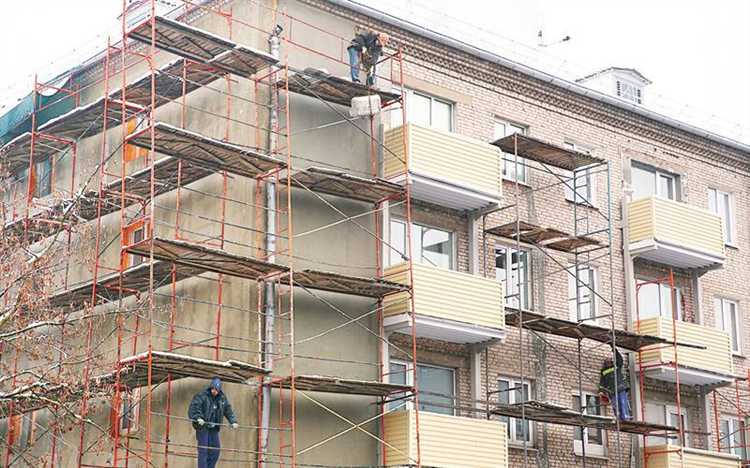 Финишная отделка и окраска фасада