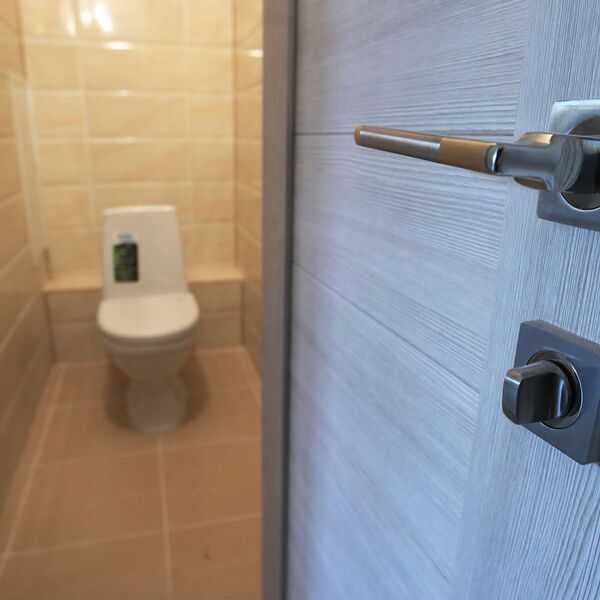 Информация о наличии женских и мужских туалетов